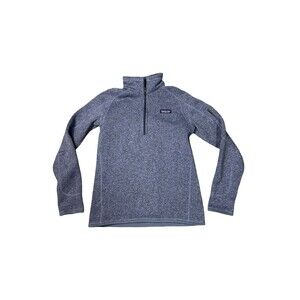 Patagonia Women’s Better Sweater 1/4 Zip Fleece Pullover Sz. M Light Purple